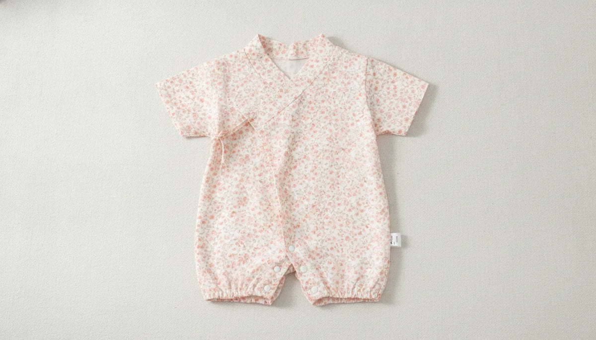 Combinaison Bébé Kimono Coton Été