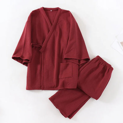Kimono Japonais Homme 2 Pièces Confort & Style