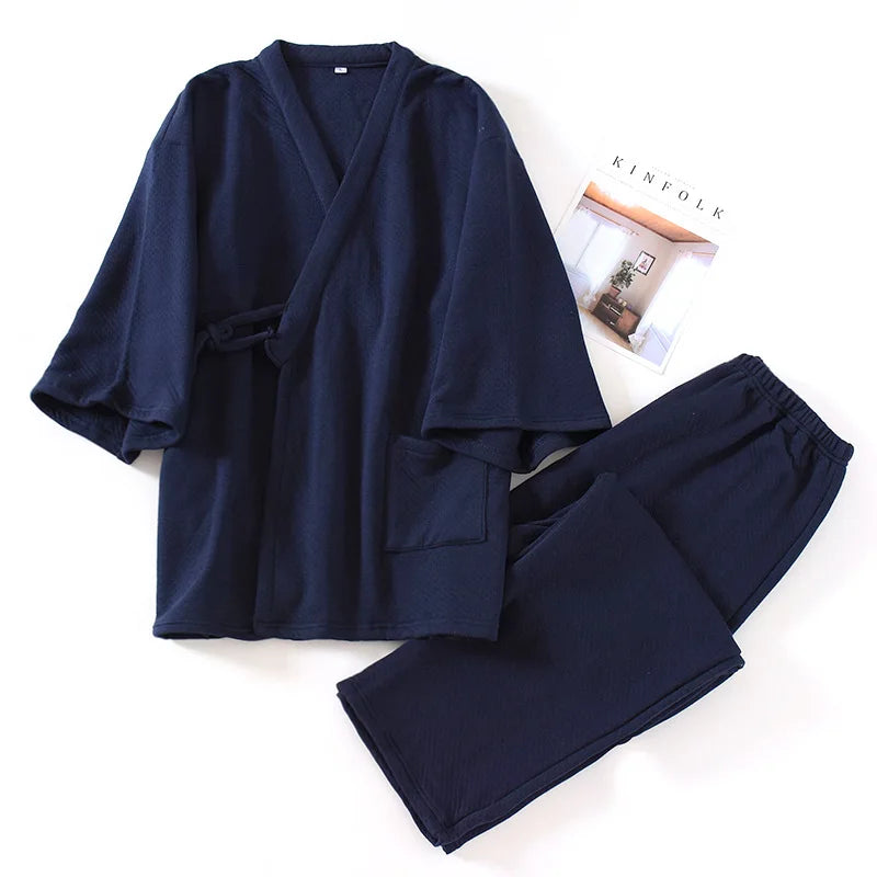 Kimono Japonais Homme 2 Pièces Confort & Style