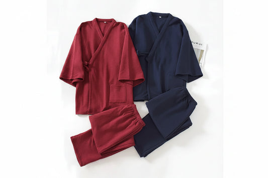 Kimono Japonais Homme 2 Pièces Confort & Style