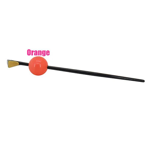 Épingle à cheveux japonaise Geisha Oiran rouge rose, 4 couleurs, épingle à cheveux, boule kimono Kanzashi, accessoire pour cheveux