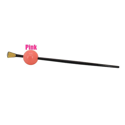 Épingle à cheveux japonaise Geisha Oiran rouge rose, 4 couleurs, épingle à cheveux, boule kimono Kanzashi, accessoire pour cheveux