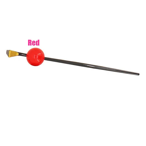 Épingle à cheveux japonaise Geisha Oiran rouge rose, 4 couleurs, épingle à cheveux, boule kimono Kanzashi, accessoire pour cheveux