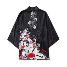 Kimono Haori Femme : Style Japonais Streetwear