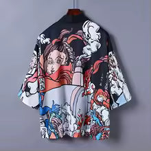Kimono Haori Femme : Style Japonais Streetwear