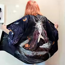Kimono Haori Femme : Style Japonais Streetwear