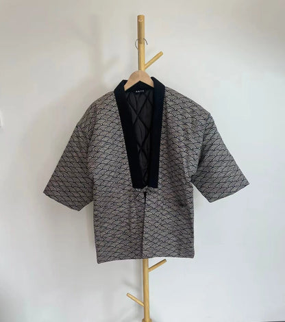 Vestes Hanten Automne-Hiver pour Femmes, Kimono Japonais, Vêtements de Maison, Pyjamas, Haori Matelassé, Manteau en Coton Rembourré, Vêtements Asiatiques