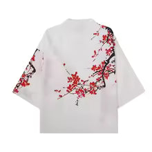 Kimono d'été floral unisexe