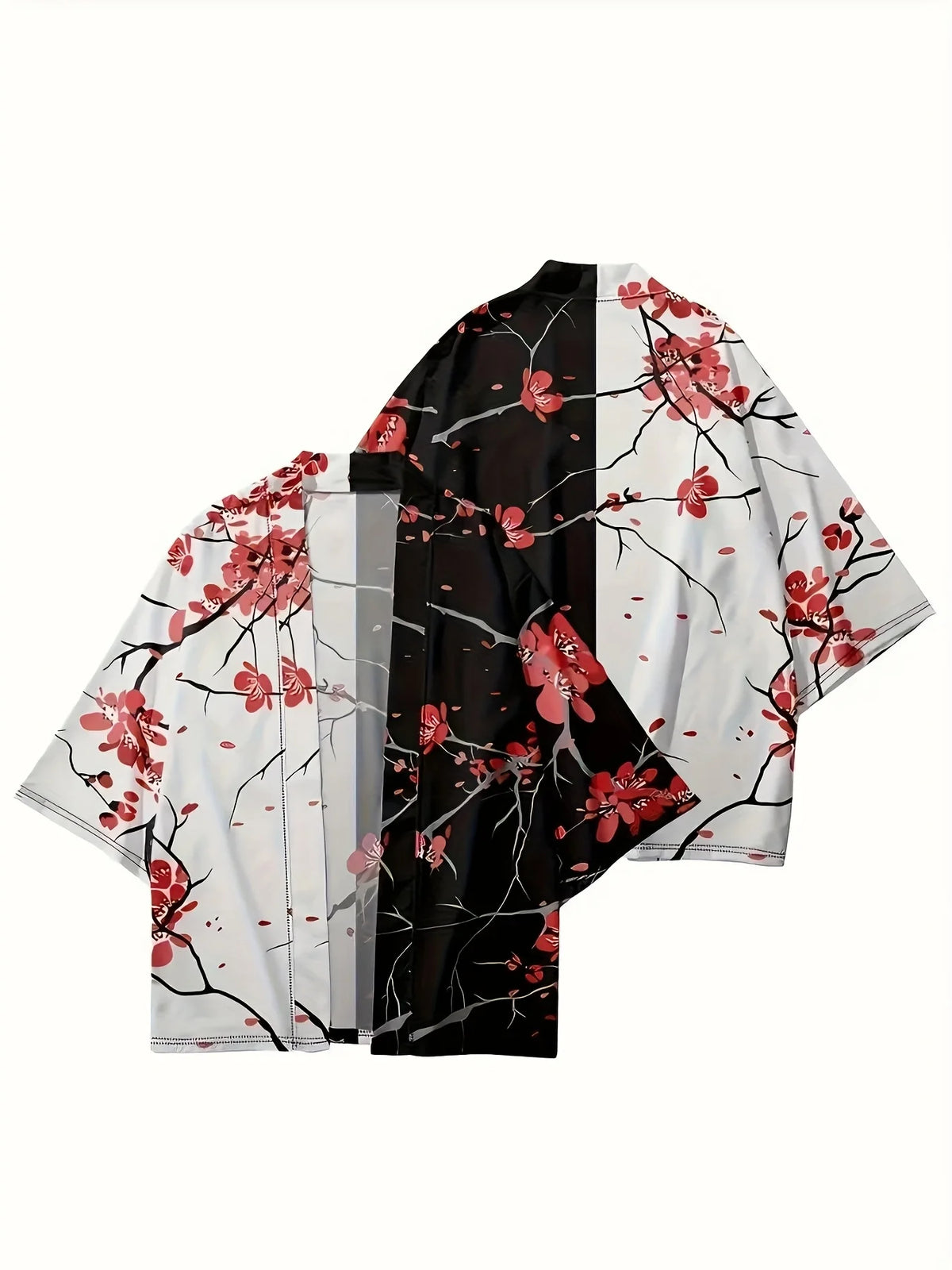Kimono unisexe avec personnage de samouraï, hauts à la mode, Cardigan décontracté, tenue Yukata, Streetwear japonais, vêtements traditionnels