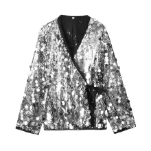 Veste Kimono Pailletée YENKYE Femme
