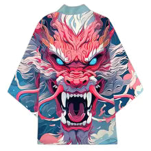 Kimono Dragon Japonais Unisexe Harajuku