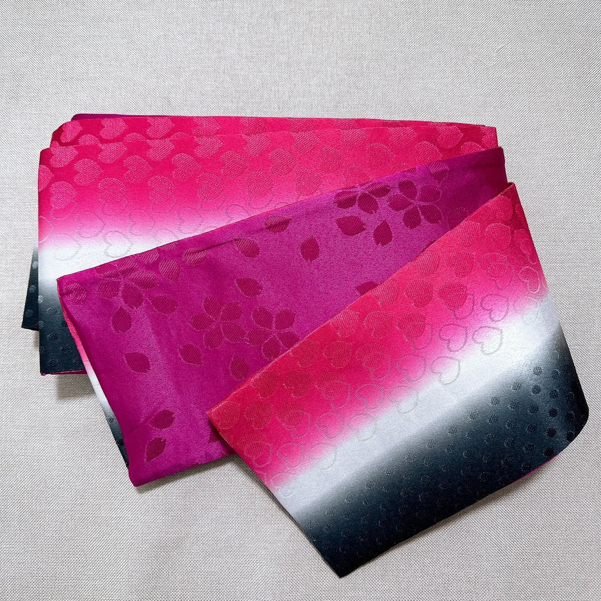 Ceinture Yukata Hanhaba Obi Réglable Double Face