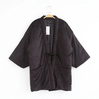 Vestes Hanten japonaises pour hommes et femmes, manteau en coton, kimono d'hiver, garde au chaud, vêtements asiatiques Haori Y-Optics Homewear