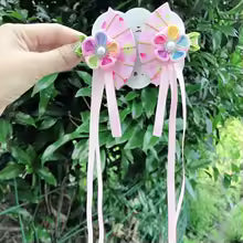 Kimono Japonais en Tissu à Fleurs, Éventail Pliant, Accessoires de Cheveux pour Enfants, réinitialisation, Gland, Sauna, Vêtements de Coiffure, Cordon