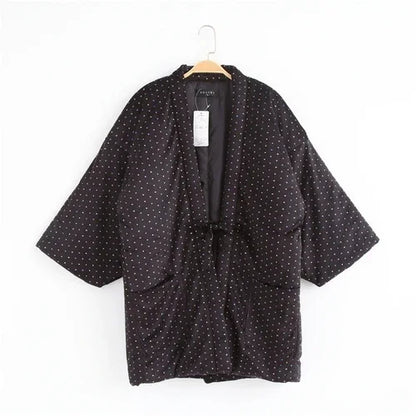 Vestes Hanten japonaises pour hommes et femmes, manteau en coton, kimono d'hiver, garde au chaud, vêtements asiatiques Haori Y-Optics Homewear