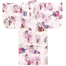 Kimono imprimé floral national yukata, robe vintage japonaise pour enfants, costume de performance japonaise, robe kimono traditionnelle, 2026