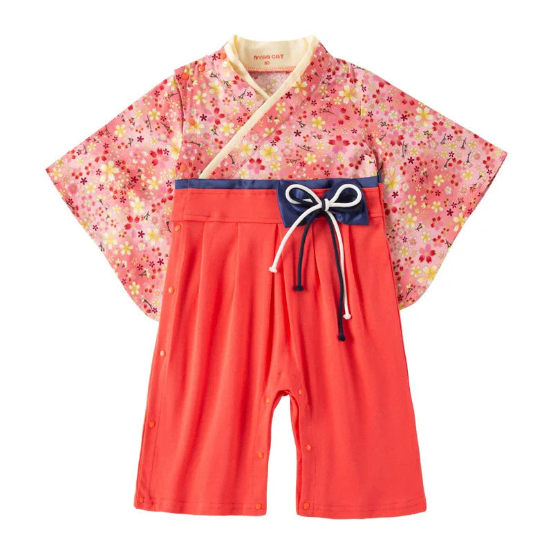 Costume traditionnel japonais pour enfants, kimono, vêtements de naissance pour enfants, cardigan pour garçons, kimonos pour enfants, garçons et filles