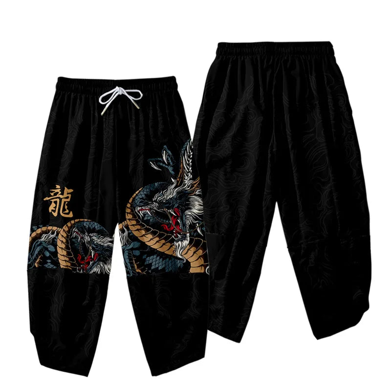 Ensemble Kimono Dragon Unisexe Grande Taille