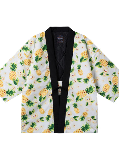 Veste Hanten d'hiver unisexe, kimono japonais, vêtement d'intérieur, pyjama, haori matelassé, manteau rembourré en coton, cardigan, yukata, vêtements asiatiques du Japon