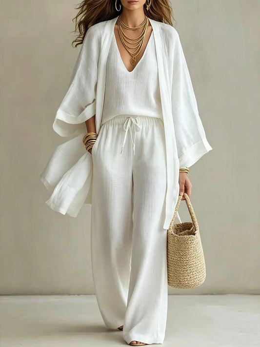 Ensemble 3 Pièces Été Chic Femme