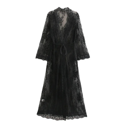 Kimono Bohème Dentelle Chic