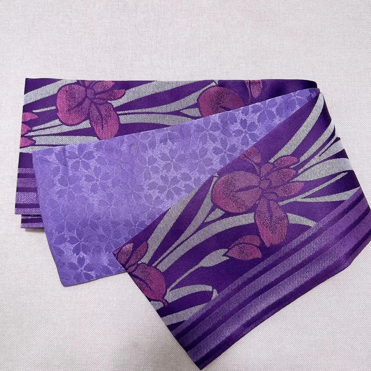 Ceinture Yukata réglable – Hanhaba Obi double face avec poches, ceinture étroite pour tenues d'été japonaises