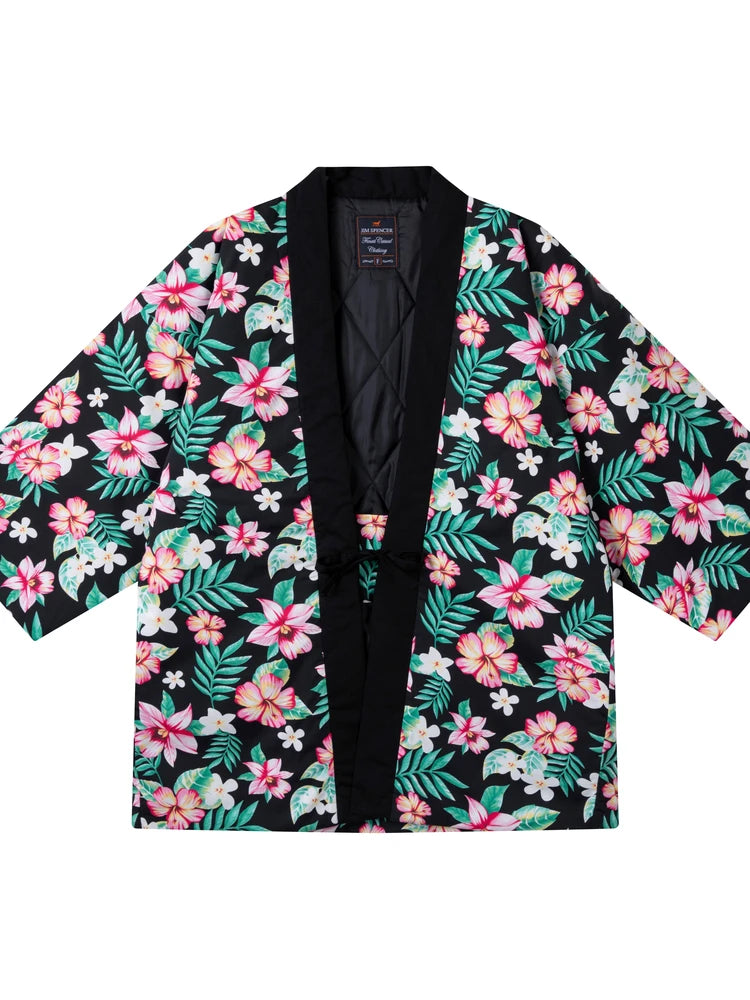 Veste Hanten d'hiver unisexe, kimono japonais, vêtement d'intérieur, pyjama, haori matelassé, manteau rembourré en coton, cardigan, yukata, vêtements asiatiques du Japon