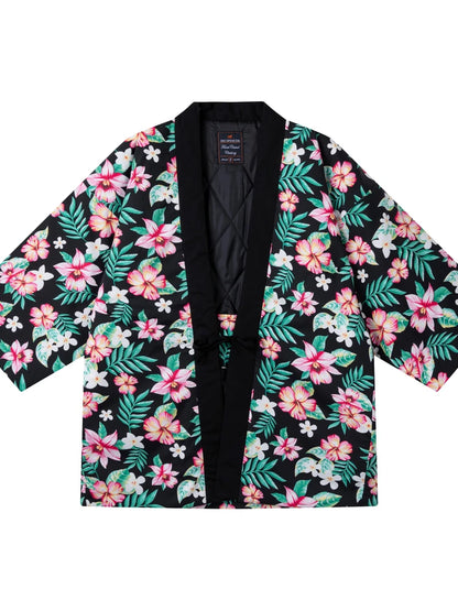 Veste Hanten d'hiver unisexe, kimono japonais, vêtement d'intérieur, pyjama, haori matelassé, manteau rembourré en coton, cardigan, yukata, vêtements asiatiques du Japon