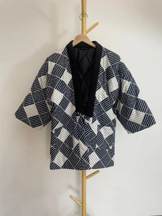 Vestes Hanten Automne-Hiver pour Femmes, Kimono Japonais, Vêtements de Maison, Pyjamas, Haori Matelassé, Manteau en Coton Rembourré, Vêtements Asiatiques