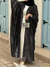 Abaya Kimono Satin Brillant Luxe