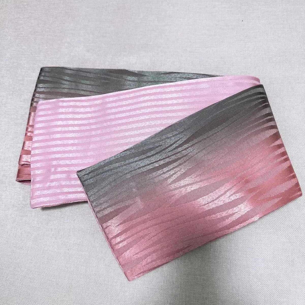 Ceinture Yukata réglable – Hanhaba Obi double face avec poches, ceinture étroite pour tenues d'été japonaises