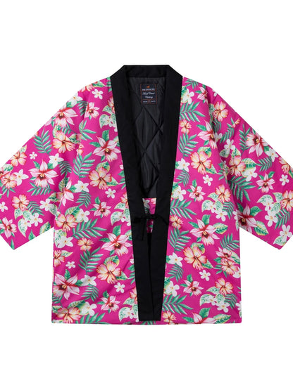 Veste Hanten d'hiver unisexe, kimono japonais, vêtement d'intérieur, pyjama, haori matelassé, manteau rembourré en coton, cardigan, yukata, vêtements asiatiques du Japon