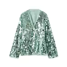 Veste Kimono Pailletée YENKYE Femme