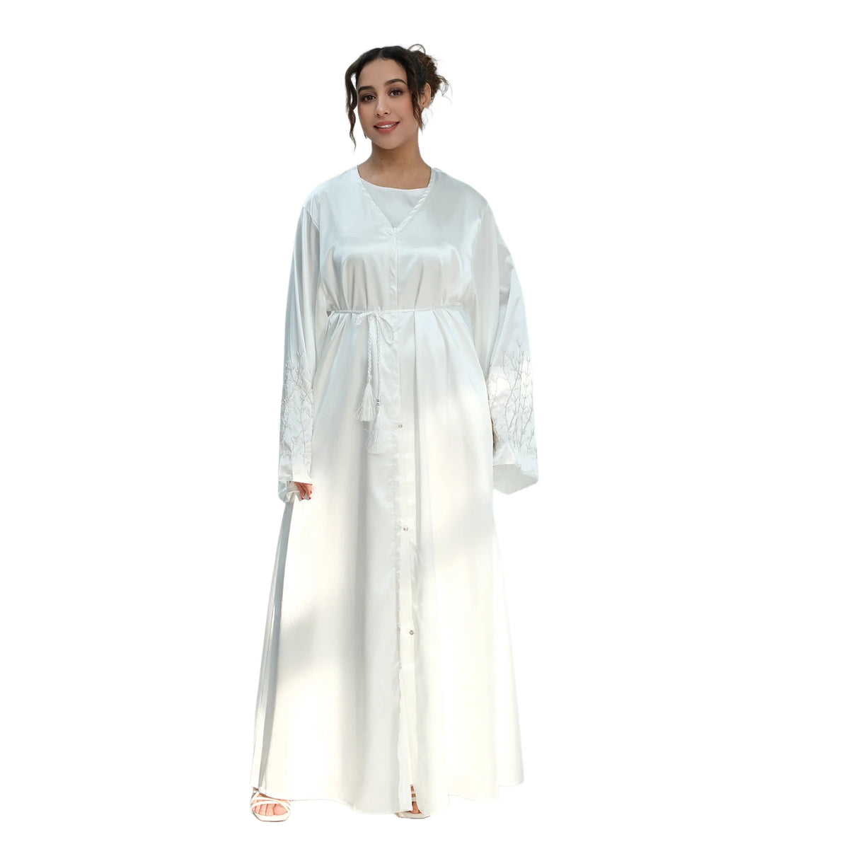 Abaya Perlée Chic Arabe pour Femme