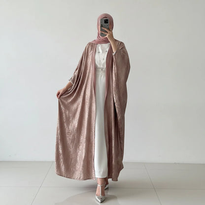 Abaya Kimono Satin Brillant Luxe