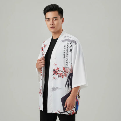 Kimono Samouraï Unisexe - Style Streetwear Japonais