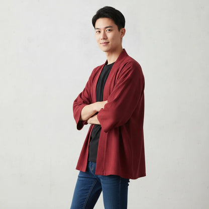 Cardigan Kimono Léger Unisexe