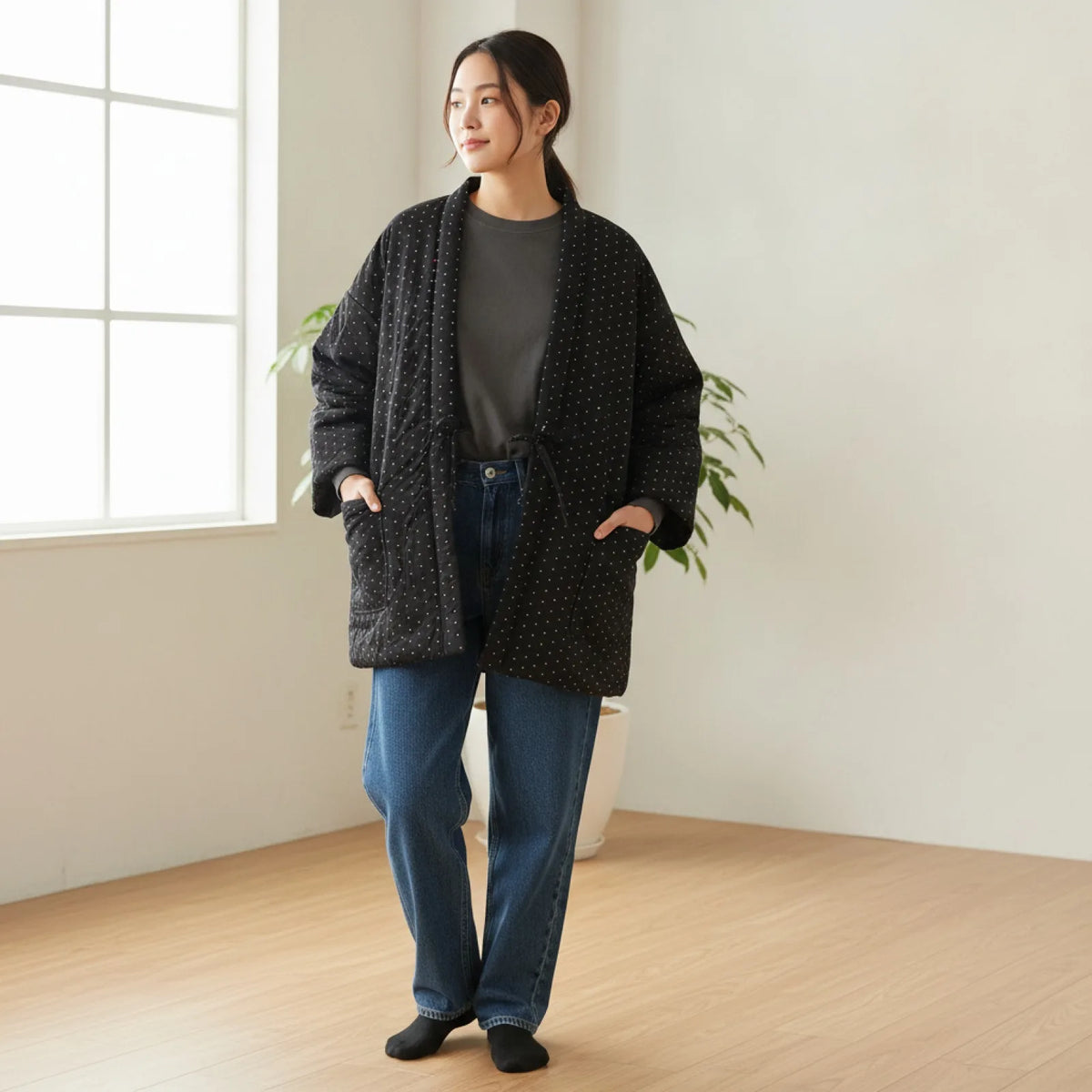 Veste Hanten Japonaise Authentique en Coton
