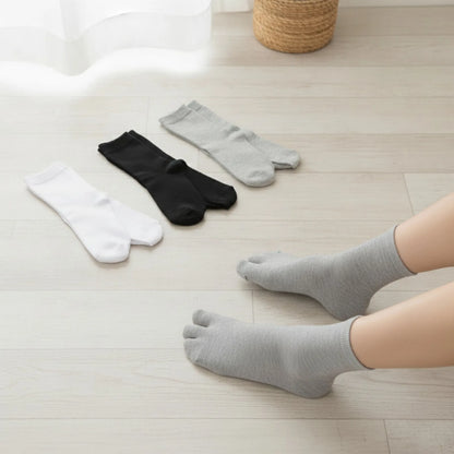 Chaussettes Tabi Japonaises Coton Confortables