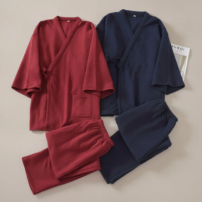 Kimono Japonais Homme 2 Pièces Confort & Style
