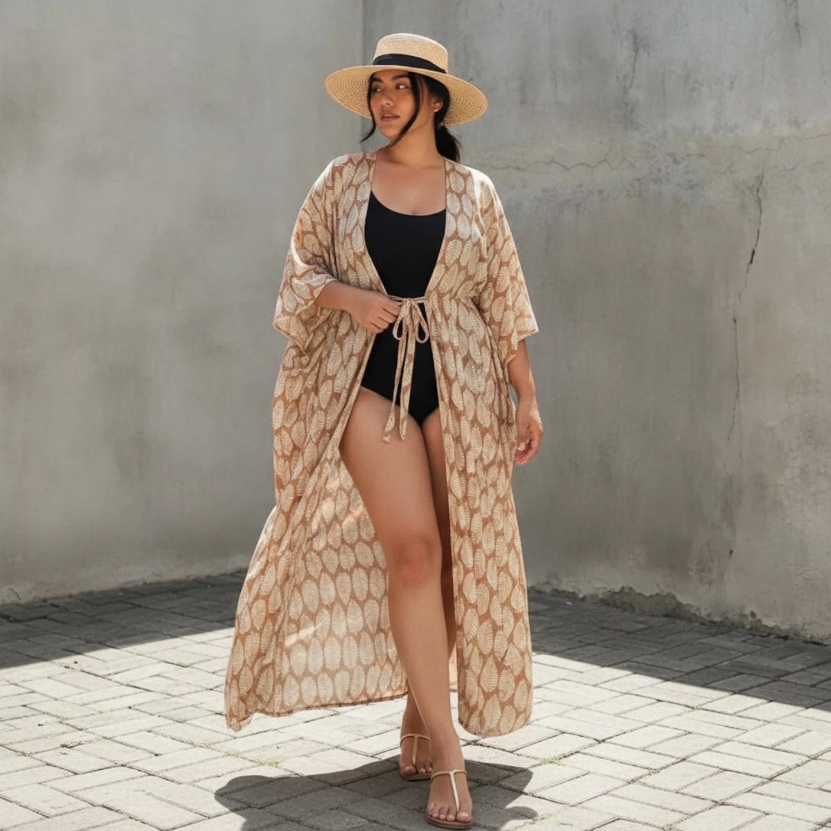 Kimono Long Grande Taille Femme : Chic & Confort