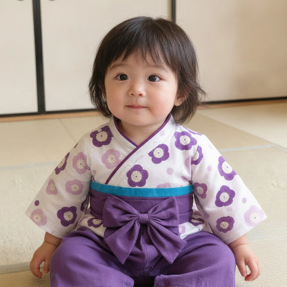 Kimono Yukata Enfant Fleur de Cerisier