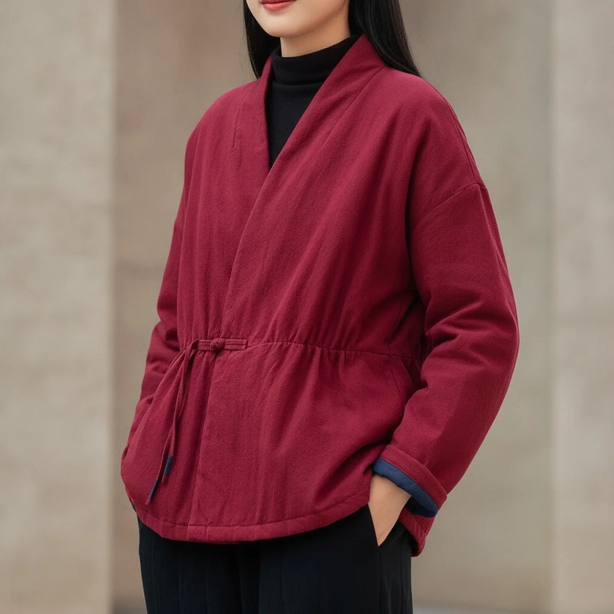 Combinaison Kimono Hiver Matelassée Coton
