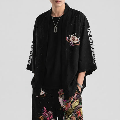 Pantalon Kimono Homme Imprimé Astronome