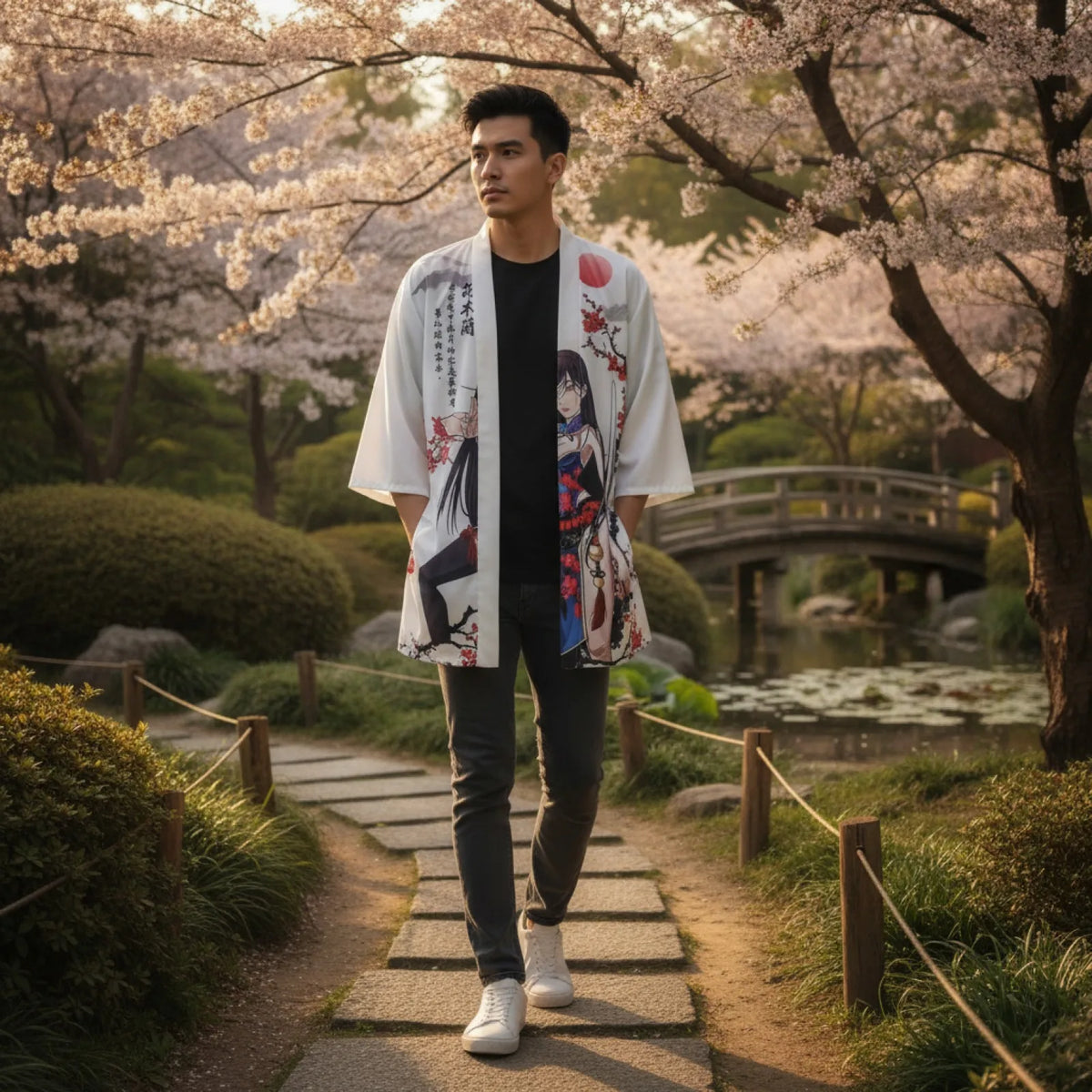 Kimono Samouraï Unisexe - Style Streetwear Japonais