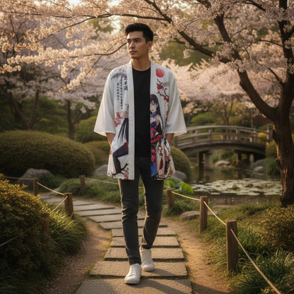 Kimono Samouraï Unisexe - Style Streetwear Japonais