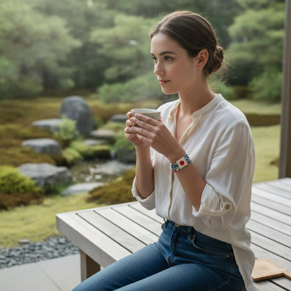 Bracelet Ondulé Japonais Élastique