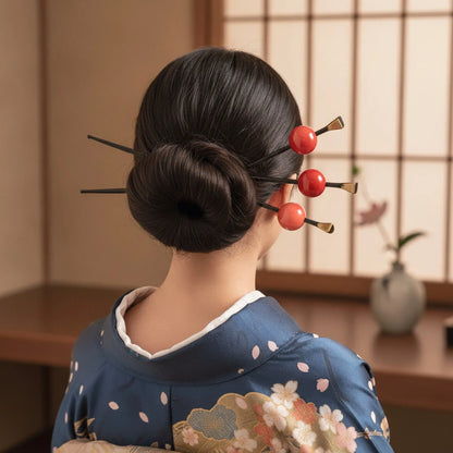 Épingle Kanzashi Japonaise Geisha Oiran
