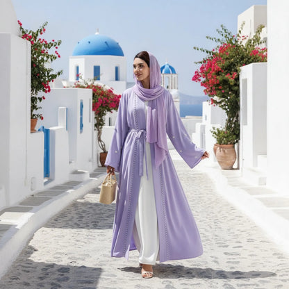 Abaya Kimono Chic : Élégance Moderne Inspirée de Dubaï