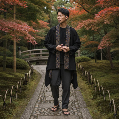 Kimono Cardigan Homme : Style Japonais Moderne